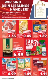 Kaffee im Kaufland Prospekt "KNÜLLER" mit 59 Seiten (Ansbach)