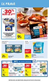 Promos Saumon Fumé dans le catalogue "Carrefour market" de Carrefour Market Saumon Fumé en promo dans le catalogue Carrefour Market à la page 26