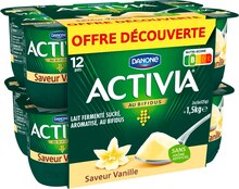 Activia bifidus saveur - Supermarchés Match à Lille Activia bifidus saveur en promo chez Supermarchés Match Lille à 2,58 €
