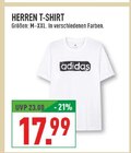 Herren T-Shirt im Angebot bei Marktkauf in Rheda-Wiedenbrück Herren T-Shirt Angebote von Adidas bei Marktkauf Rheda-Wiedenbrück für 17,99 €