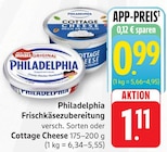 EDEKA - Frischkäsezubereitung Angebot im Prospekt Frischkäsezubereitung bei EDEKA im Prospekt "" für 0,99 €