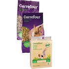 SUR TOUTE L'ALIMENTATION ET L'HYGIÈNE DES RONGEURS ET LAPINS - CARREFOUR - Carrefour à Paris SUR TOUTE L'ALIMENTATION ET L'HYGIÈNE DES RONGEURS ET LAPINS - CARREFOUR en promo chez Carrefour Paris