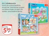 4 in 1 Kinderpuzzle Bluey Angebote von Trefl bei GLOBUS Weimar für 5,99 €