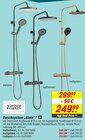 toom Baumarkt - Duschsystem Glaia mattschwarz Angebot im Prospekt Duschsystem Glaia mattschwarz bei toom Baumarkt im Prospekt "" für 249,99 €