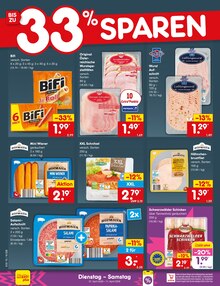 Wiener Würstchen im Netto Marken-Discount Prospekt "Aktuelle Angebote" mit 63 Seiten (Duisburg)