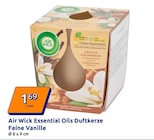 Essential Oils Duftkerze Feine Vanille Angebote von Air Wick bei Action Düsseldorf für 1,69 €