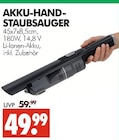 Aktuelle Staubsauger Angebote bei Wreesmann in Cottbus Aktuelles AKKU-HAND-STAUBSAUGER Angebot bei Wreesmann in Cottbus ab 49,99 €