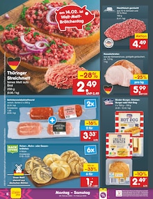 Fleisch im Netto Marken-Discount Prospekt "Aktuelle Angebote" mit 54 Seiten (Lübeck)