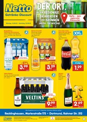Cola im Netto Marken-Discount Prospekt in Oer-Erkenschwick Aktueller Netto Marken-Discount Prospekt mit Cola, "DER ORT, AN DEM REGIONALE BRAUEREIEN UND BRUNNEN UNSERE PARTNER SIND.", Seite 1