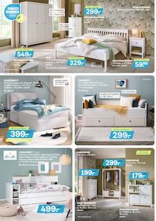 Bett im Möbel Kraft Prospekt "HERBST SPAR-WOCHEN!" mit 20 Seiten (Berlin)