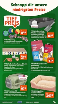 Hundebett Angebot im Fressnapf Prospekt, gültig von 03.01.2026 bis 11.01.2026 Hundebett Angebot im aktuellen Fressnapf Prospekt auf Seite 13