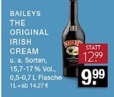 The Original Irish Cream Angebote von Baileys bei EDEKA Bottrop für 9,99 €