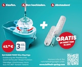 Set CLEAN TWIST Disc Mop Ergo für 43,99 € bei Müller im Angebot Set CLEAN TWIST Disc Mop Ergo im aktuellen Müller Prospekt