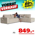 Gio Ecksofa Angebot im Seats and Sofas Prospekt Gio Ecksofa im Seats and Sofas Prospekt zum Preis von 849,00 €