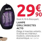 Mr.Bricolage Cosne-d'Allier - Promo Lampe Grill'Insectes Promo Lampe Grill'Insectes à 29,90 € dans le catalogue Mr.Bricolage à Cosne-d'Allier