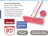 Pet Pro Bodenwischer im Angebot bei GLOBUS in Oberursel Pet Pro Bodenwischer Angebote von vileda bei GLOBUS Oberursel für 4,99 €
