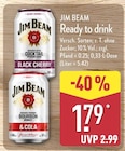 Ready to drink Angebote von Jim Beam bei ALDI Nord Görlitz für 1,79 €