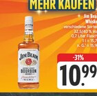 Whiskey Angebote von Jim Beam bei EDEKA Jena für 10,99 €