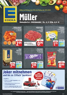 Aktueller EDEKA Dinkelsbühl Prospekt EDEKA Prospekt Dinkelsbühl "Wir lieben Lebensmittel!" mit 8 Seiten