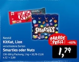 Konsum Radebeul - KitKat, Lion, Smarties oder Nuts Angebot im Prospekt KitKat, Lion, Smarties oder Nuts bei Konsum im Radebeul Prospekt für 1,79 €