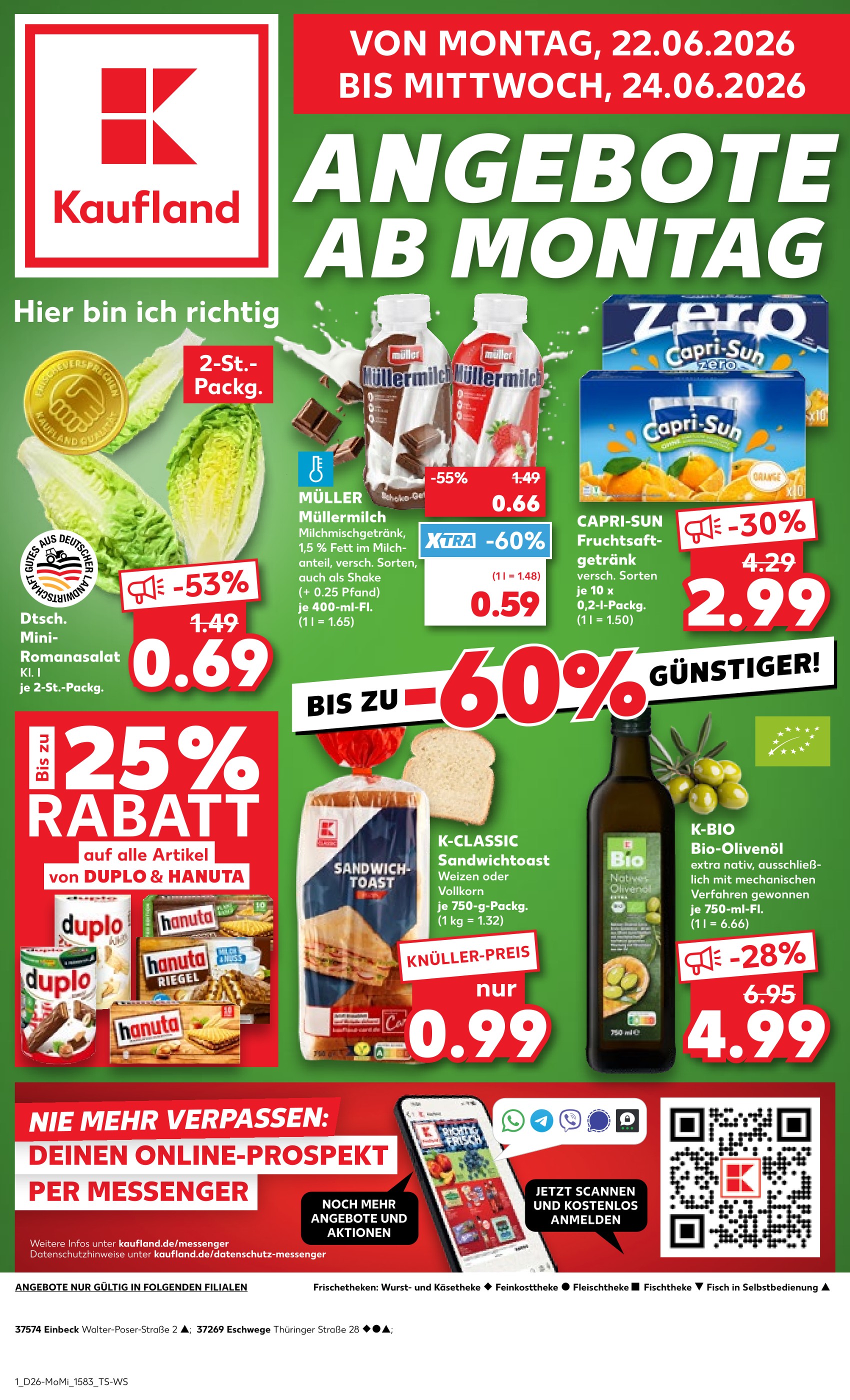 Aktueller Kaufland Prospekt "Hier bin ich richtig" Aktueller Kaufland Prospekt