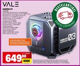 Gaming-PC Tank 03 im Angebot bei E center in Wiesbaden Gaming-PC Tank 03 Angebote von VALE bei E center Wiesbaden für 649,00 €