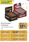 Aktuelles Mars/Snickers Großriegel Angebot bei Metro in Leipzig ab 17,72 €