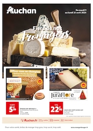 Catalogue Auchan Hypermarché "Fiers de nos Fromagers" à Schiltigheim et alentours, 6 pages, 09/04/2024 - 15/04/2024