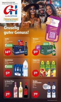 Trink und Spare Prospekt der Woche "Aktuelle Angebote" Seite 1, 27.10.2025 bis 01.11.2025 für Marl Aktueller Trink und Spare Prospekt "Aktuelle Angebote" Seite 1 von 12 Seiten für Marl