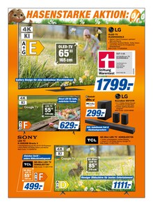 Fernseher im expert TeVi Prospekt "Top Angebote" mit 8 Seiten (Fürth)