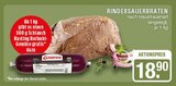 Rindersauerbraten im Angebot bei EDEKA in Haltern am See Rindersauerbraten Angebote bei EDEKA Haltern am See für 18,90 €