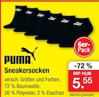 Zimmermann Bunde - Sneakersocken Angebot im Prospekt Sneakersocken bei Zimmermann im Bunde Prospekt für 5,55 €