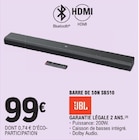 Barre de son SB510 - JBL en promo chez E.Leclerc Barre de son SB510 - JBL dans le catalogue E.Leclerc