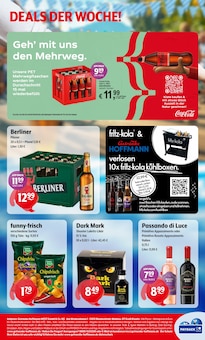 Coca Cola im aktuellen Getränke Hoffmann Prospekt (Menden (Sauerland)) Coca Cola im Getränke Hoffmann Prospekt "Aktuelle Angebote" mit 12 Seiten (Menden (Sauerland))