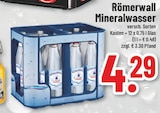 Mineralwasser im Angebot bei Marktkauf in Wuppertal Mineralwasser Angebote von Römerwall bei Marktkauf Wuppertal für 4,29 €