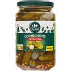 Cornichons extra-fins - CARREFOUR CLASSIC' - Carrefour Cornichons extra-fins - CARREFOUR CLASSIC' à 1,35 € dans le catalogue Carrefour
