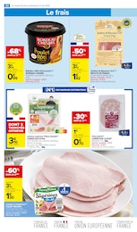 Prix et réduction Charcuterie dans le prospectus Carrefour Market en cours Offre Charcuterie dans le catalogue Carrefour Market du moment à la page 34