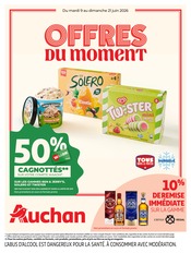 Prospectus Auchan Hypermarché "OFFRES DU MOMENT" en cours à La Ciotat, Page 1 Catalogue Auchan Hypermarché en cours à La Ciotat, "OFFRES DU MOMENT", Page 1
