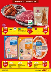 Wurst im aktuellen Netto Marken-Discount Prospekt (Mönchengladbach) Wurst im Netto Marken-Discount Prospekt "Aktuelle Angebote" mit 72 Seiten (Mönchengladbach)