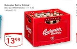 Budvar Original Angebote von Budweiser bei GLOBUS Erfurt für 13,99 €