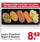 Aktuelles Lachs-Thunfisch Nigiri & Gunkan Angebot bei E center in Heidelberg ab 8,49 €