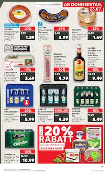 Bier im aktuellen Kaufland Prospekt (Goslar) Bier im Kaufland Prospekt "Hier bin ich richtig" mit 56 Seiten (Goslar)