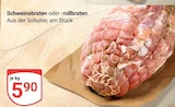 GLOBUS Krefeld - Schweinebraten Angebot im Prospekt Schweinebraten bei GLOBUS im Krefeld Prospekt für 5,90 €