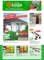 Aktueller EGGER Fachmarkt Prospekt mit Leifheit, "März-Highlights", Seite 1