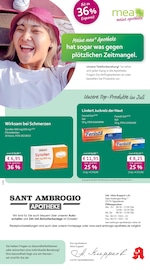 mea - meine apotheke Apotheken Prospekt der aktuellen Woche mit 4 Seiten, gültig von 01.07.2026 bis 31.07.2026, in Oppenheim und Umgebung Aktueller mea - meine apotheke Apotheken Prospekt in Oppenheim und Umgebung, "Unsere Juli-Angebote" mit 4 Seiten, 01.07.2026 - 31.07.2026
