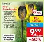 Solar-Gartenleuchten im Angebot bei Netto Marken-Discount in Nürtingen Solar-Gartenleuchten Angebote von EASYMAXX bei Netto Marken-Discount Nürtingen für 9,99 €