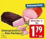 Schwarzgeräuchertes im EDEKA Prospekt Schwarzgeräuchertes im aktuellen EDEKA Prospekt für 1,79 €