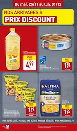 Prix et réduction Sardines dans le prospectus Aldi en cours Offre Sardines dans le catalogue Aldi du moment à la page 14