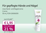 mea - meine apotheke - Hand- und Nagelcreme Angebot im Prospekt Hand- und Nagelcreme bei mea - meine apotheke im Prospekt "" für 1,95 €