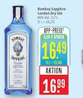 London Dry Gin Angebote von Bombay Sapphire bei Marktkauf Aschaffenburg für 16,49 €